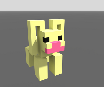 Talina in voxel form!