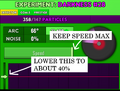 Reason for the bottom annotation is such that you can distinguish the noise from particle easier